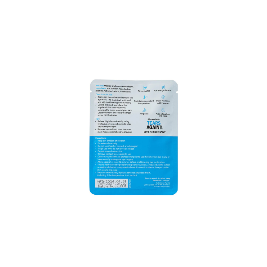 BioRevive EyeRevive Self-Heating Eye Mask (10 Pack)