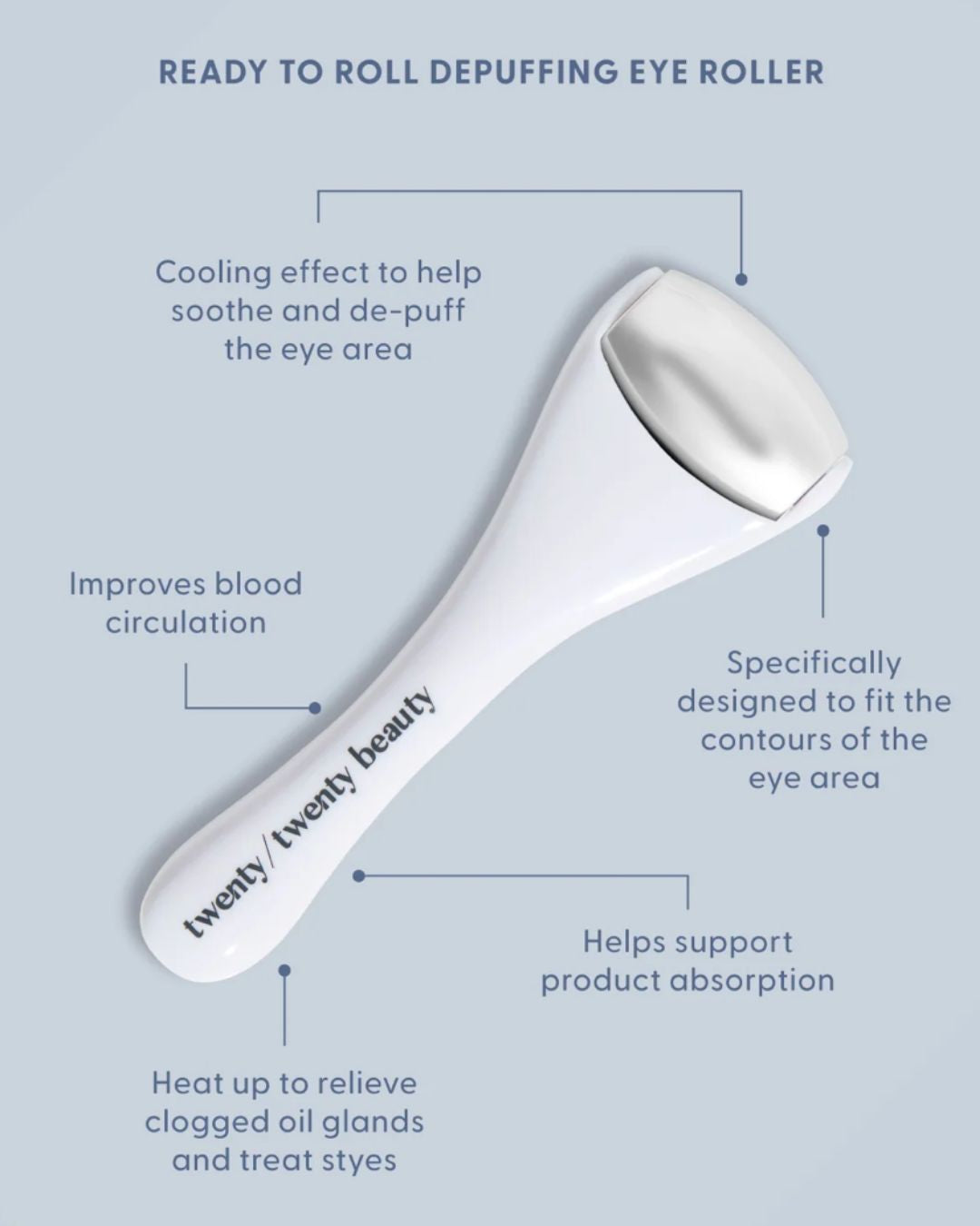 Twenty/Twenty Beauty Ready To Roll Depuffing Eye Roller