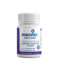 Macutec dietary supplement bottle on a white background