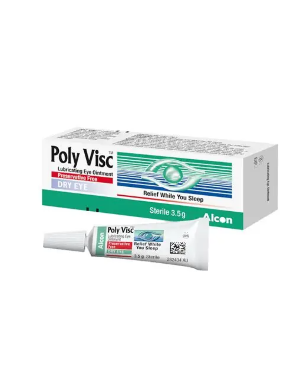 PolyVisc ointment for sore eyes