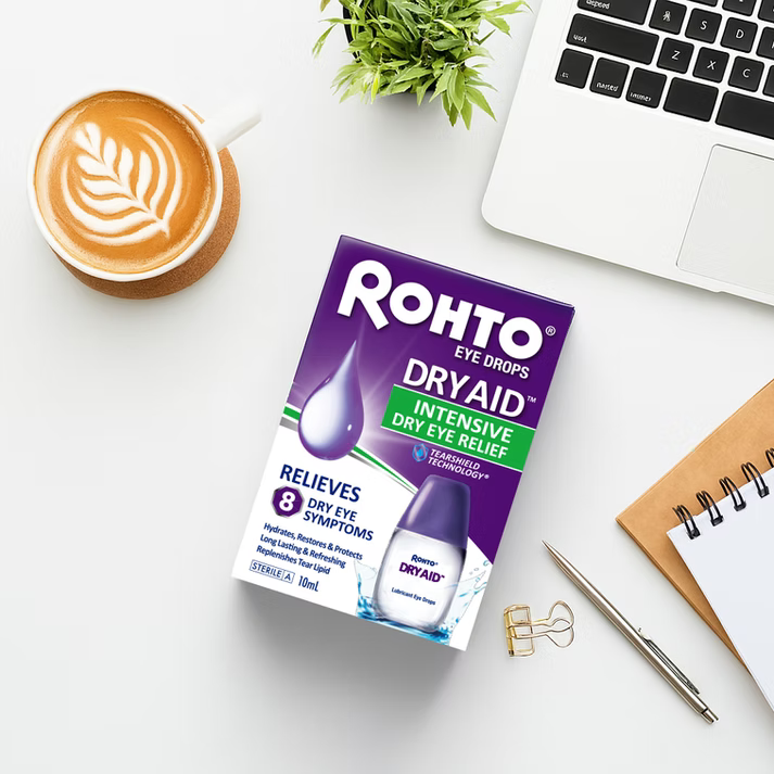 Rohto Dry Aid Eye Drops (10ml)