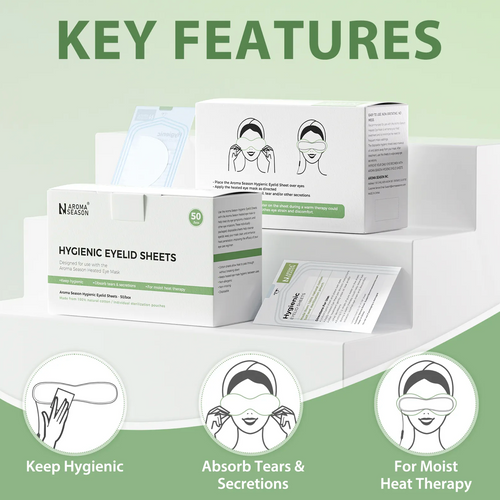 Aroma Season Hygienic Eyelid Sheets (50 Sheets)