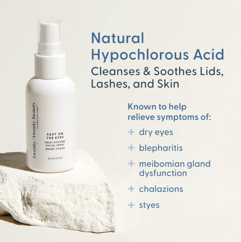 Easy on the Eyes Calming Face Mist with Hypochlorous (60ml)