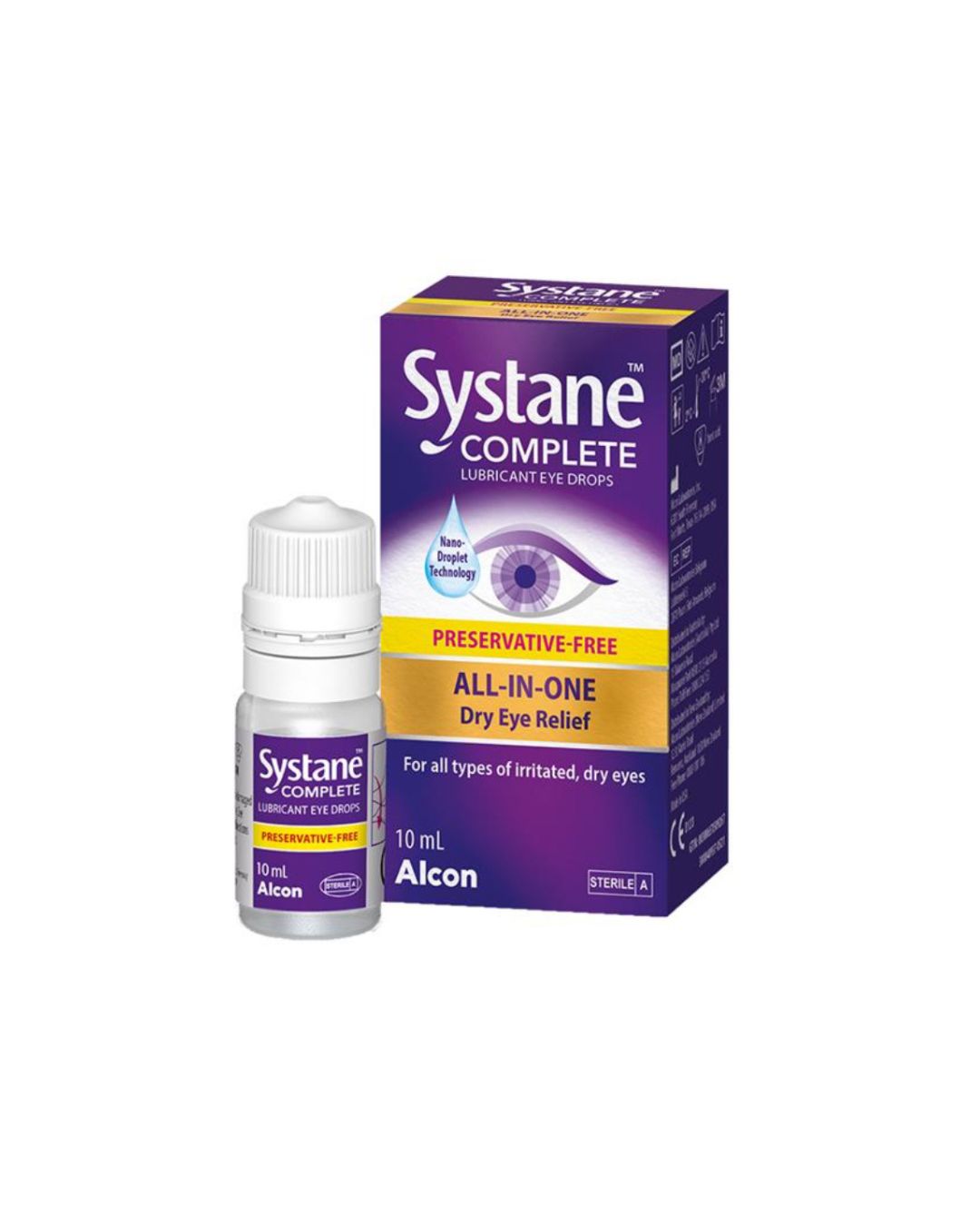 Systane Complete Eye Drops AllinOne Dry Eye Relief Illume NZ