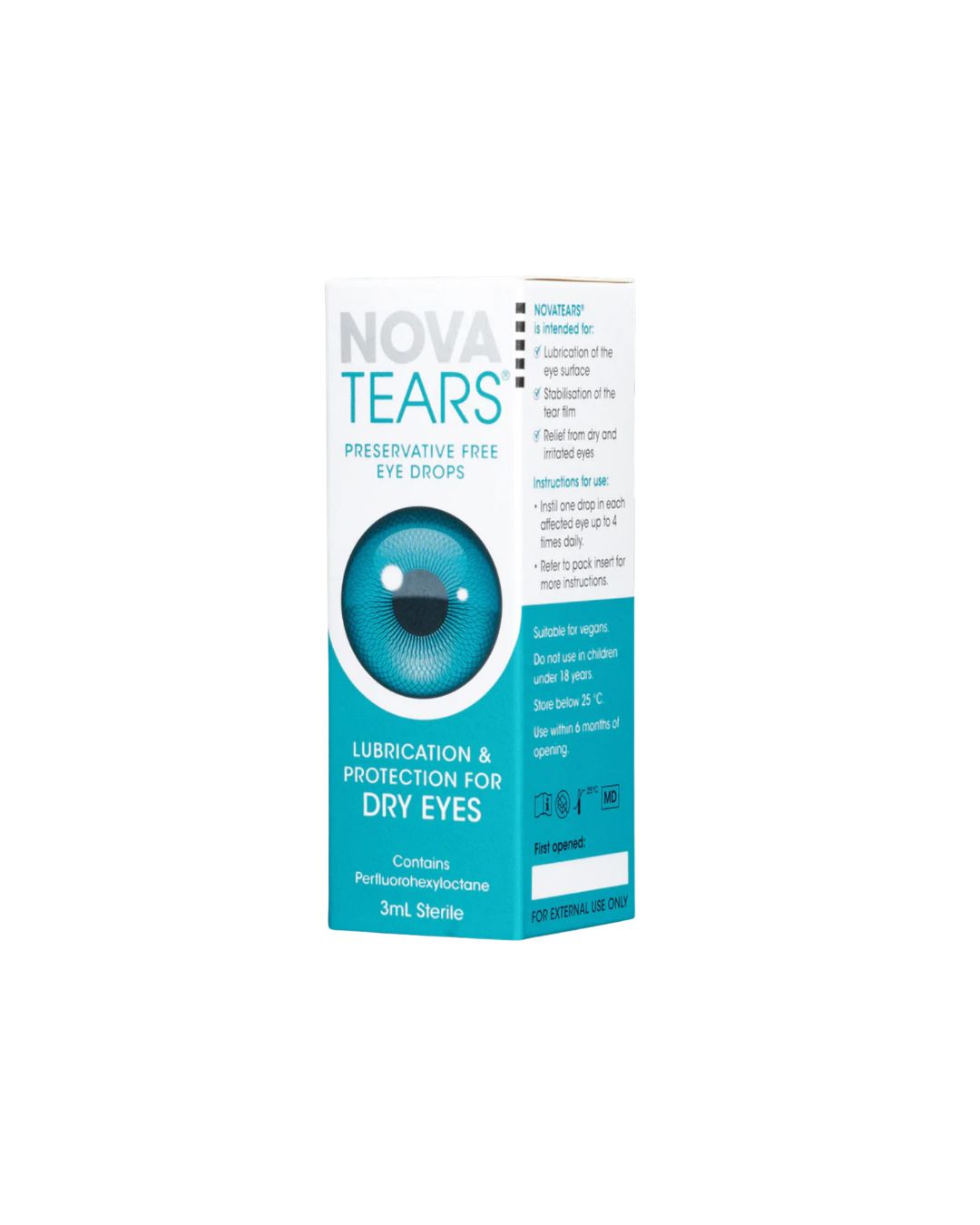 NovaTears® Lubricating Eye Drops (3ml)