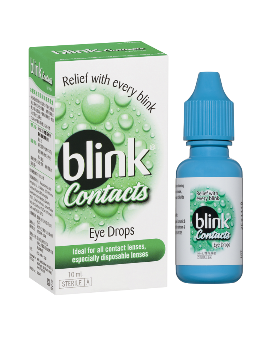 Blink Contacts® Lubricating Eye Drops (10ml)